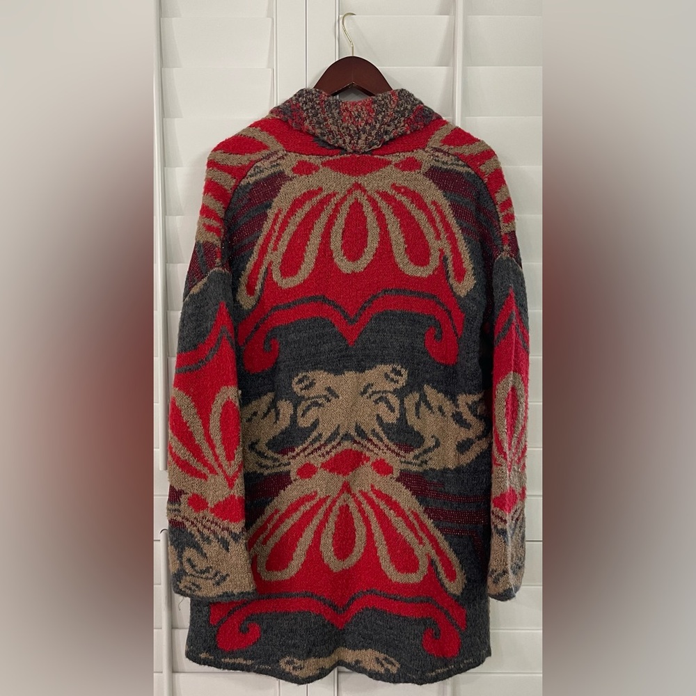 Free People Winters Day Bliss Wool Blend Oversized Cardigan - Picture 6 of 11